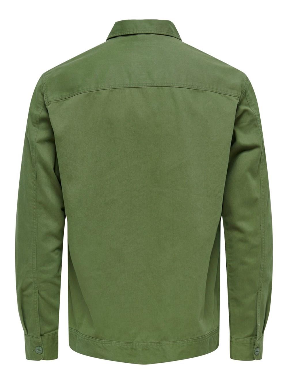 Only & Sons Onssilvio LS Pocket Overshirt Erkek Gömlek
