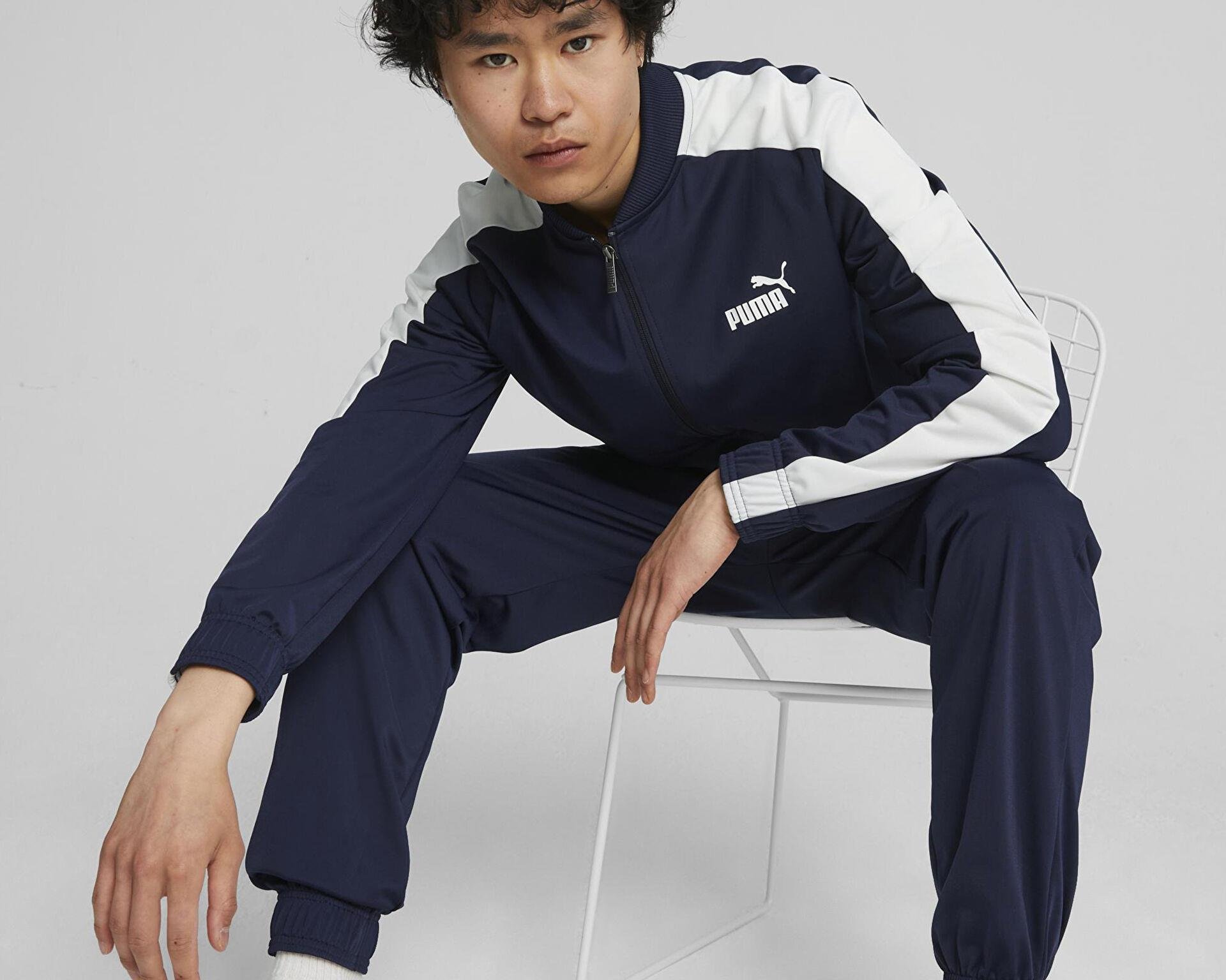 Puma Baseball Tricot Suit PUMA Navy Erkek Eşofman Takımı