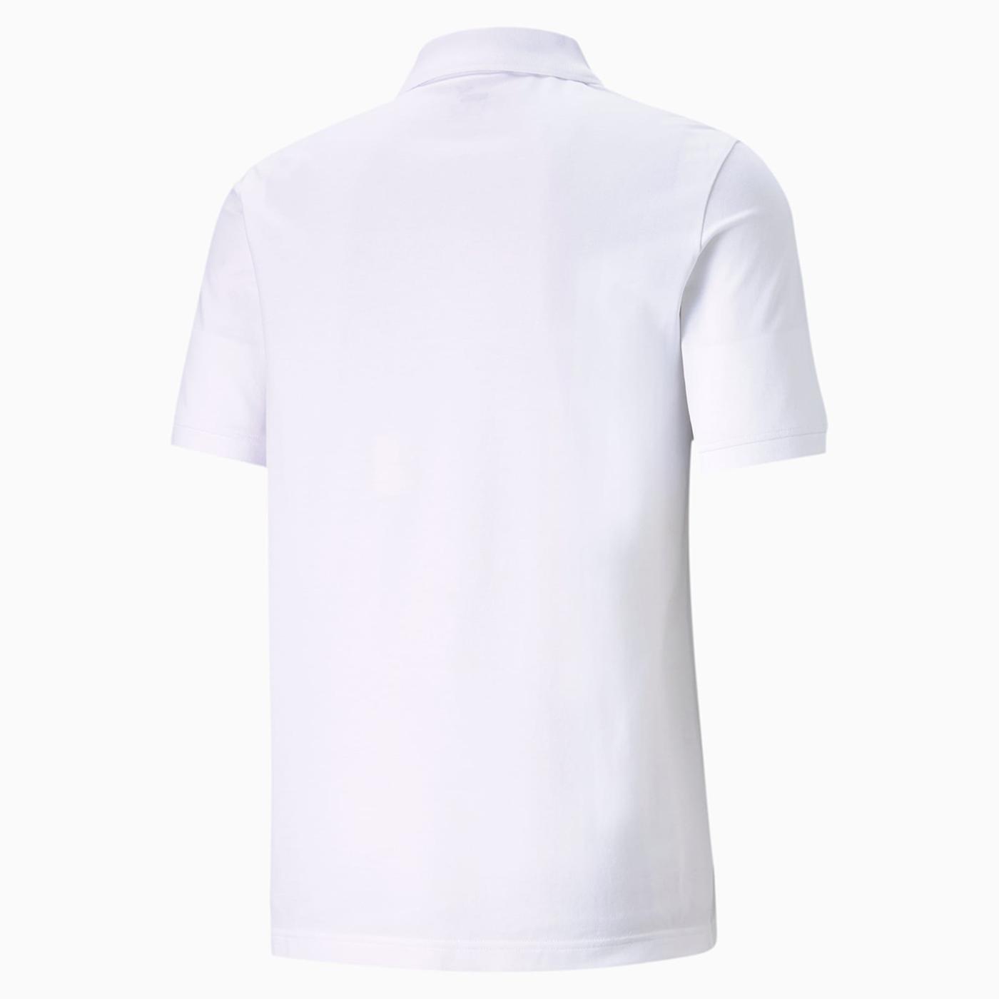 Puma ESS Pique Polo Puma White Erkek T-Shirt