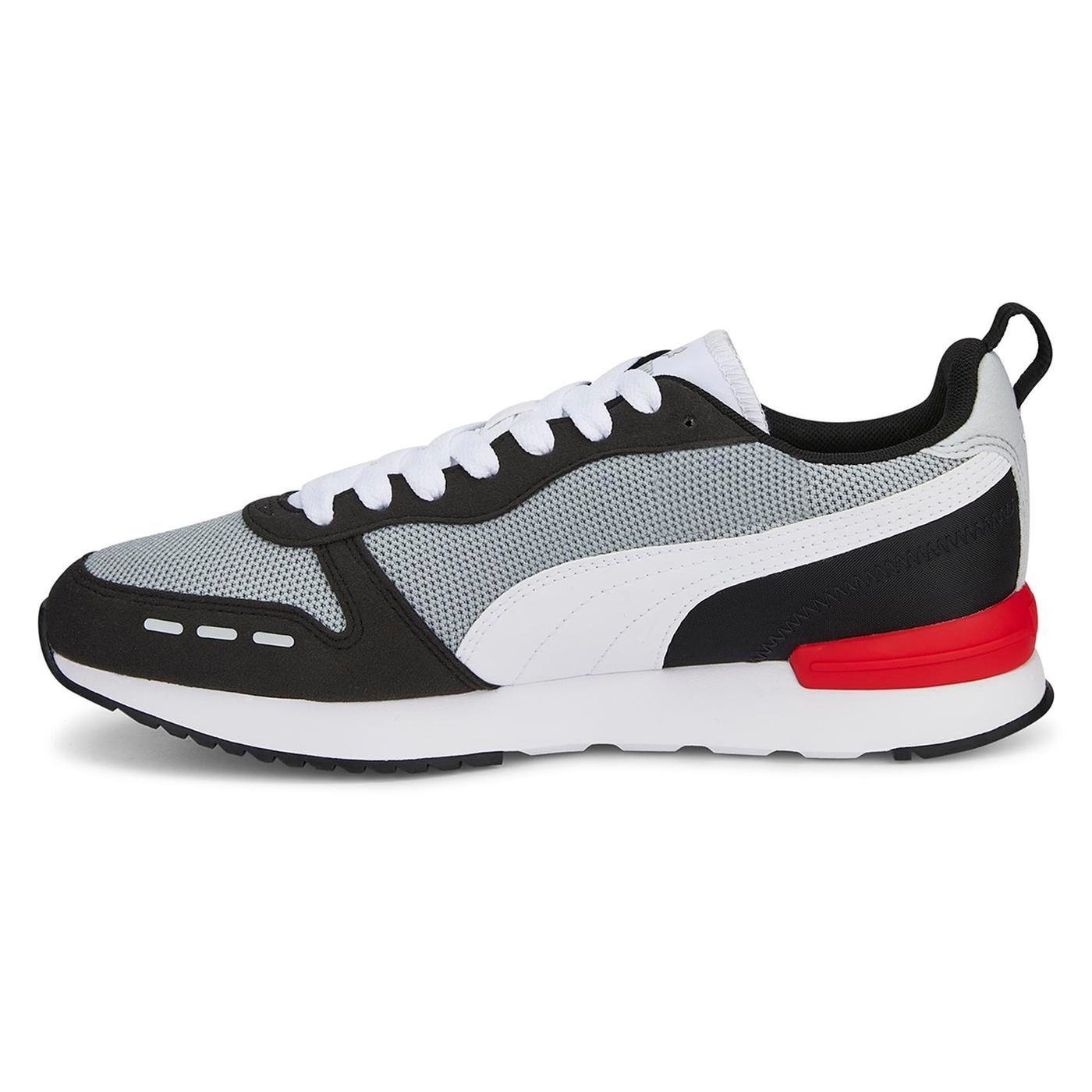 Puma PUMA R78 Quarry-Puma White-Puma Black Erkek Spor Ayakkabı