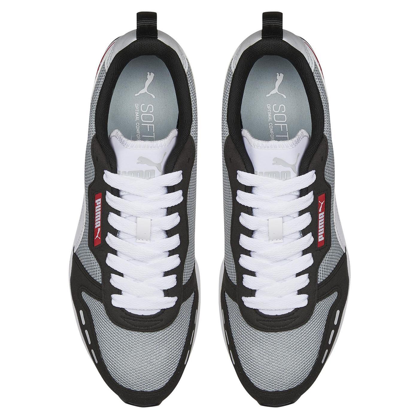Puma PUMA R78 Quarry-Puma White-Puma Black Erkek Spor Ayakkabı