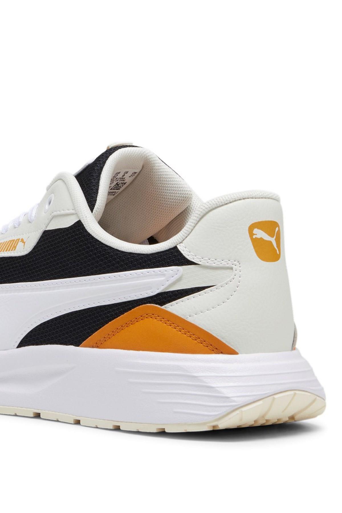 Puma Runtamed-Black-White-Gray-Ginger Erkek Spor Ayakkabı
