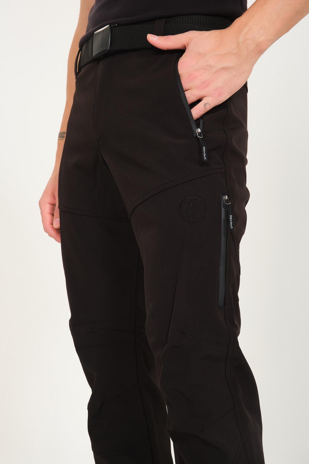 Q&Steinbock Erkek Pantolon Kaunas Softshell Outdoor