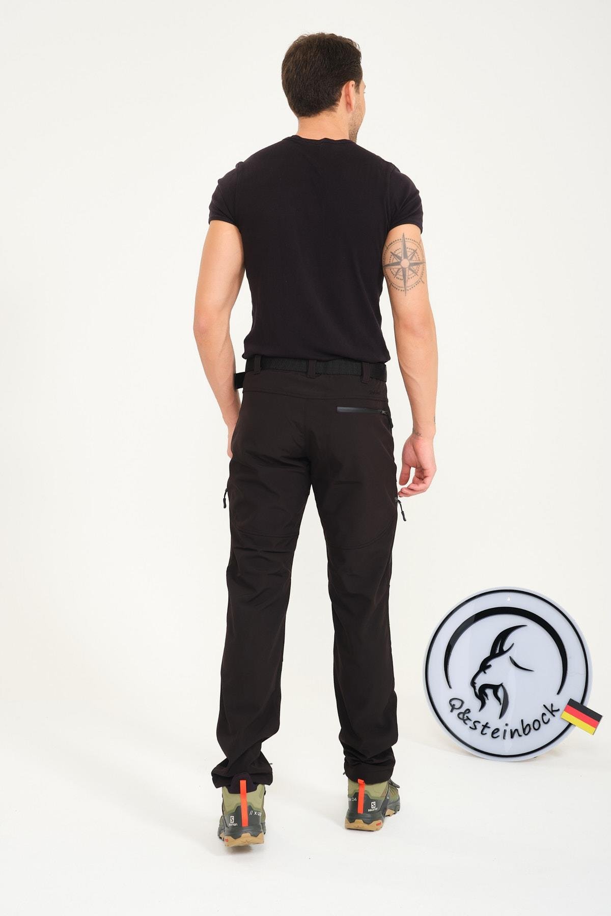 Q&Steinbock Erkek Pantolon Kaunas Softshell Outdoor