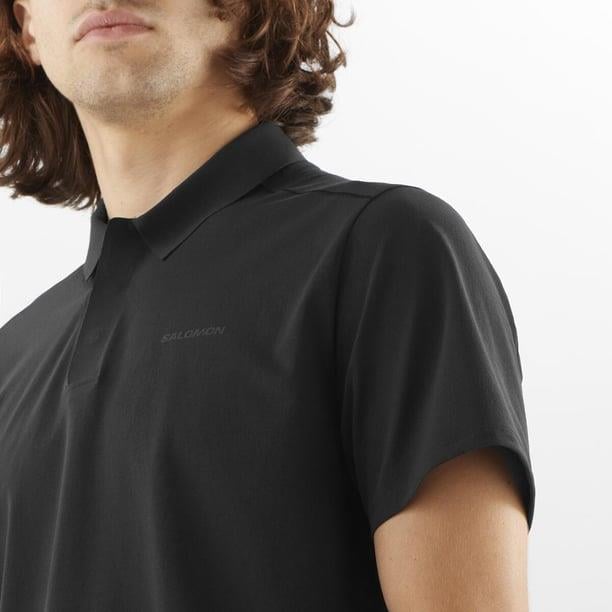 Salomon Trackline Polo M Erkek T-Shirt