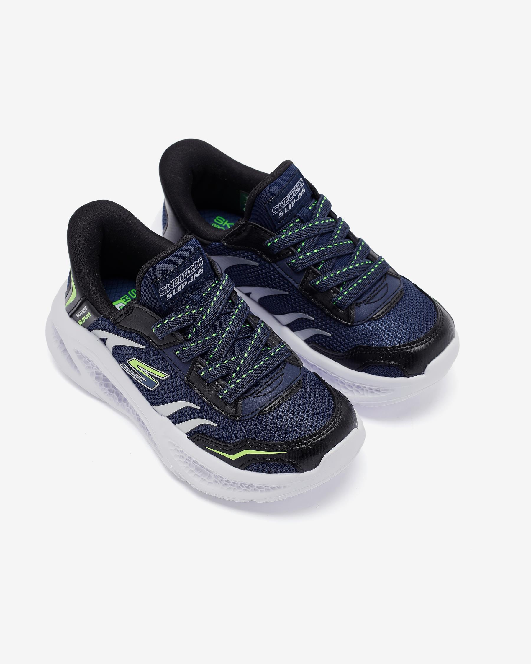 Skechers Skechers Meteor-Lights - Brisk-Beams Erkek Çocuk Spor Ayakkabı
