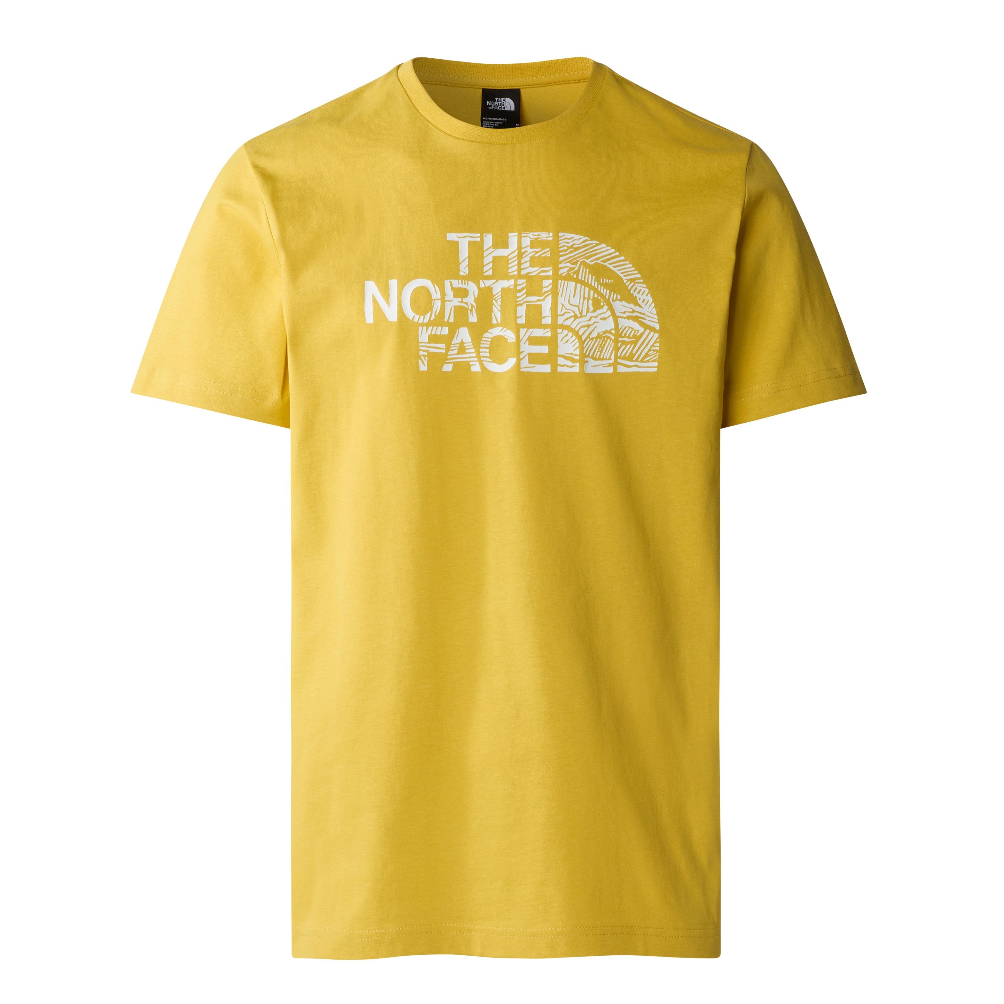 The North Face M S/S Woodcut Dome Tee Erkek T-Shirt