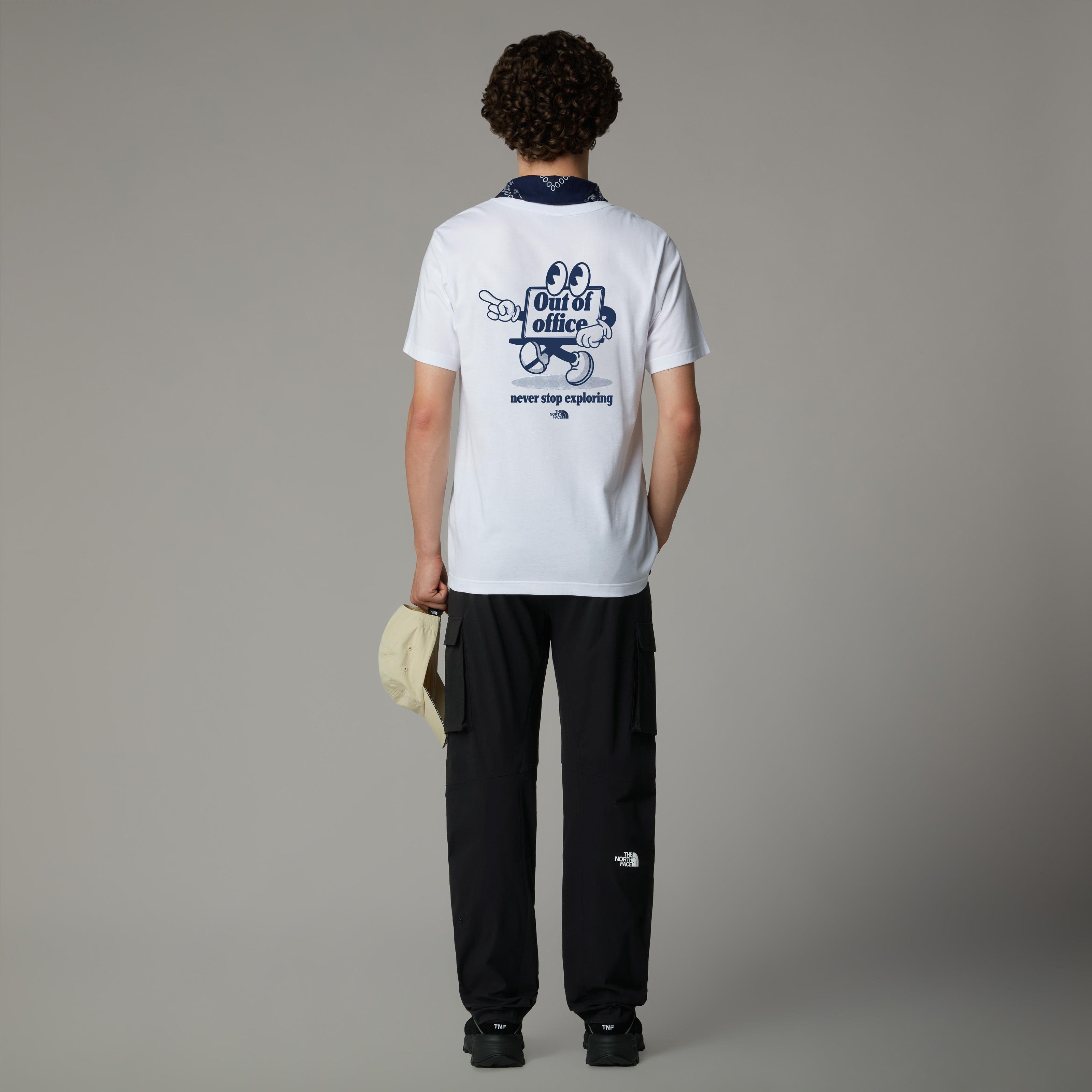 The North Face U S/S Cartoon Logo Relaxed Tee Erkek T-Shirt