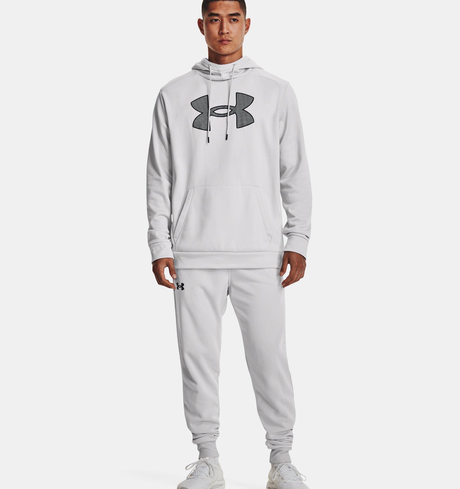 Under Armour UA Armour Fleece Big Logo HD Erkek Sweatshirt