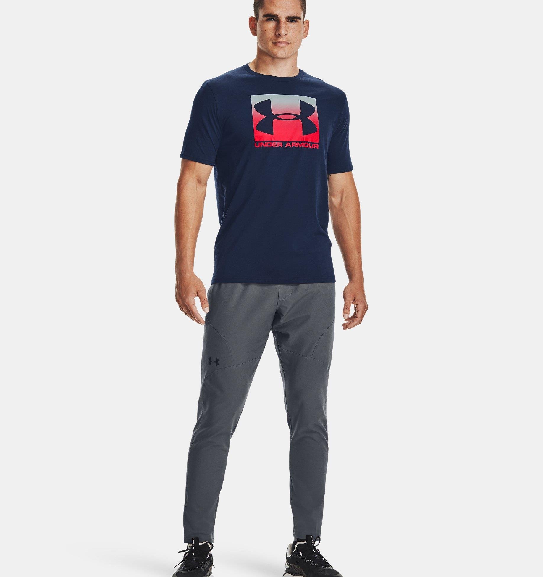 Under Armour UA BOXED SPORTSTYLE SS Erkek T-Shirt