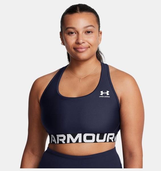 Under Armour UA HG Authentics Mid Branded Kadın Spor Sütyeni