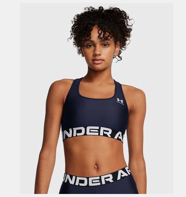 Under Armour UA HG Authentics Mid Branded Kadın Spor Sütyeni
