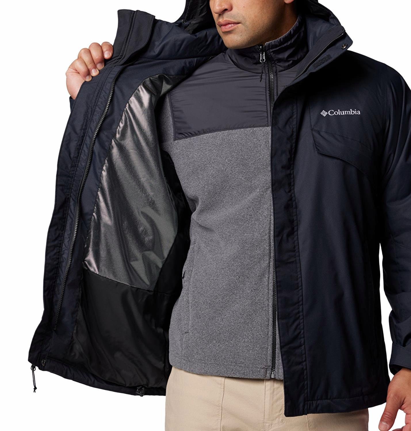 WM8497 Bugaboo III Fleece Interchange Jacket Erkek Mont