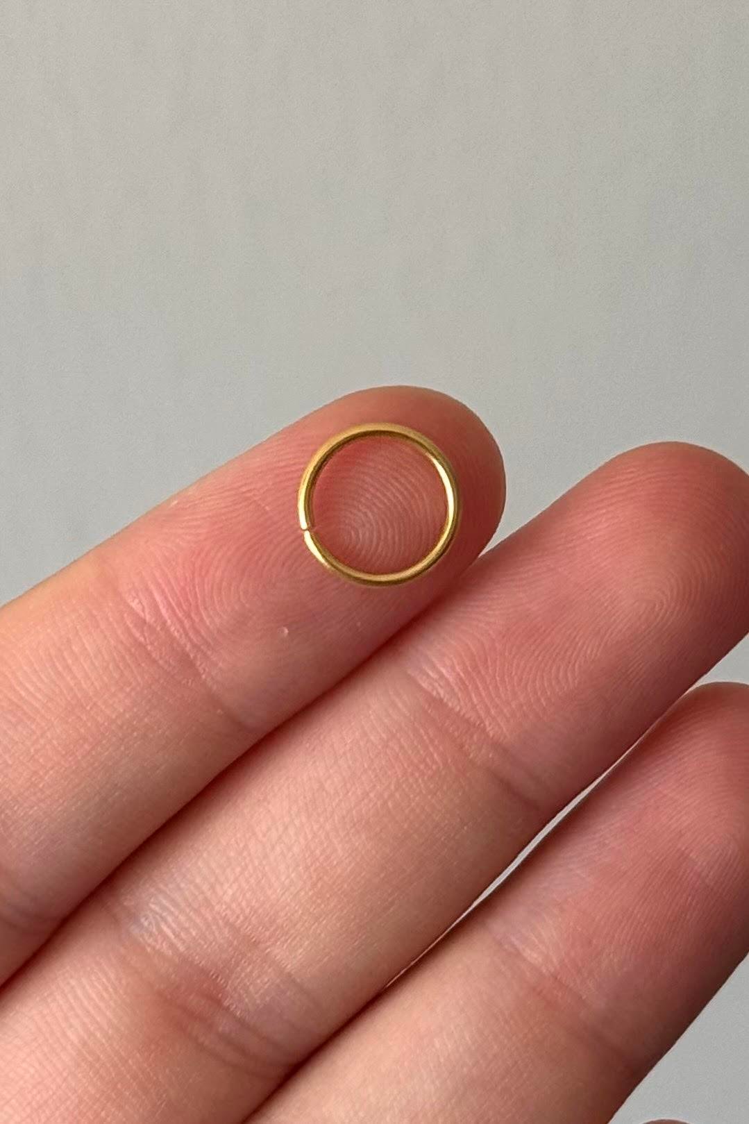 316L Cerrahi Çelik Halka Piercing 8 MM