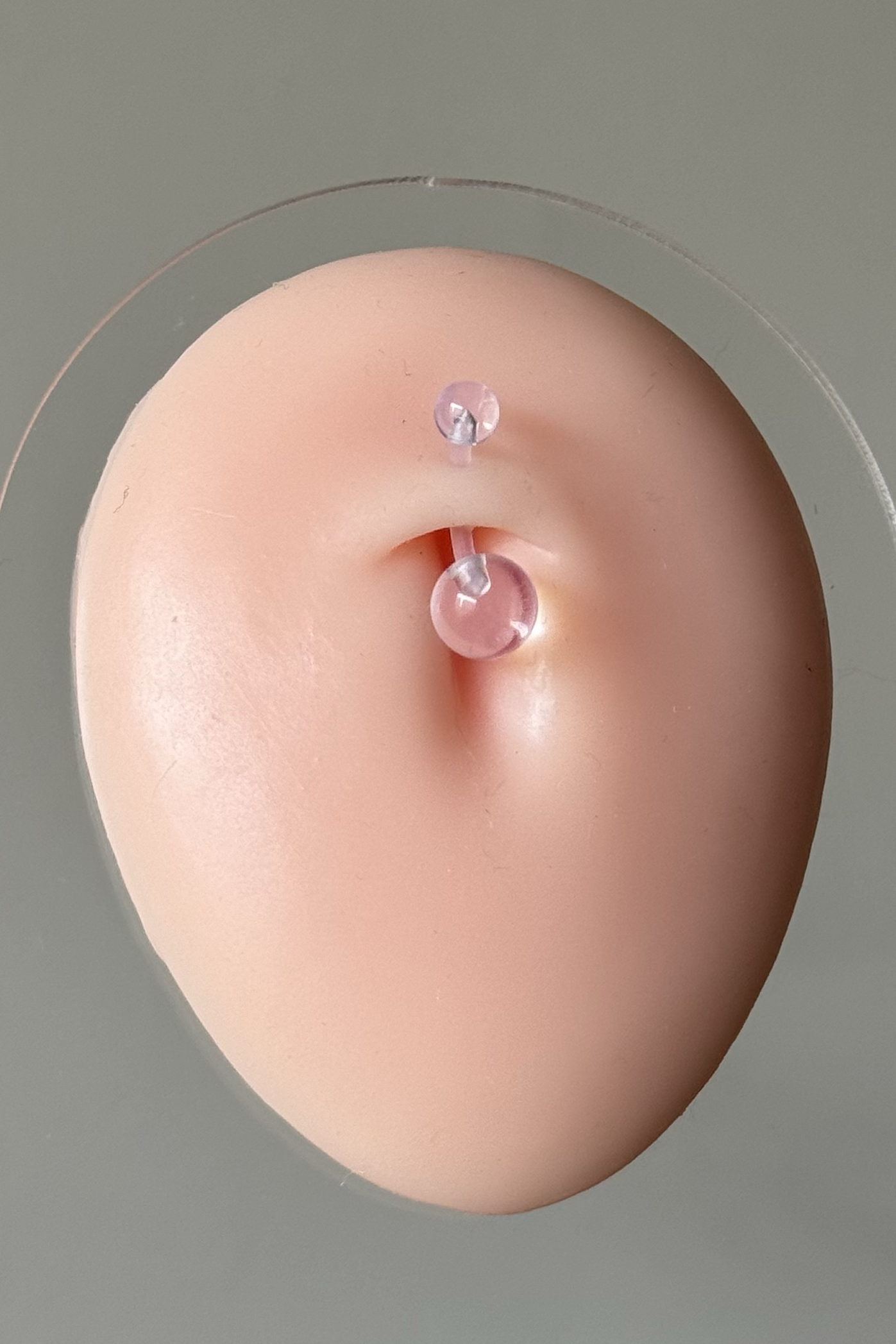 Bioplast Göbek Piercing Kısa Barlı 