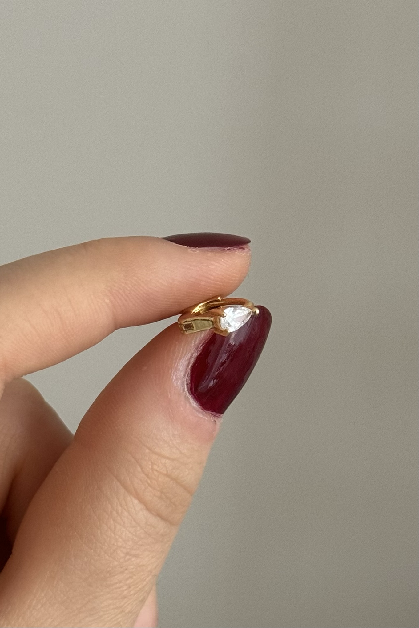 Damla  Halka Piercing | Cerrahi Çelik