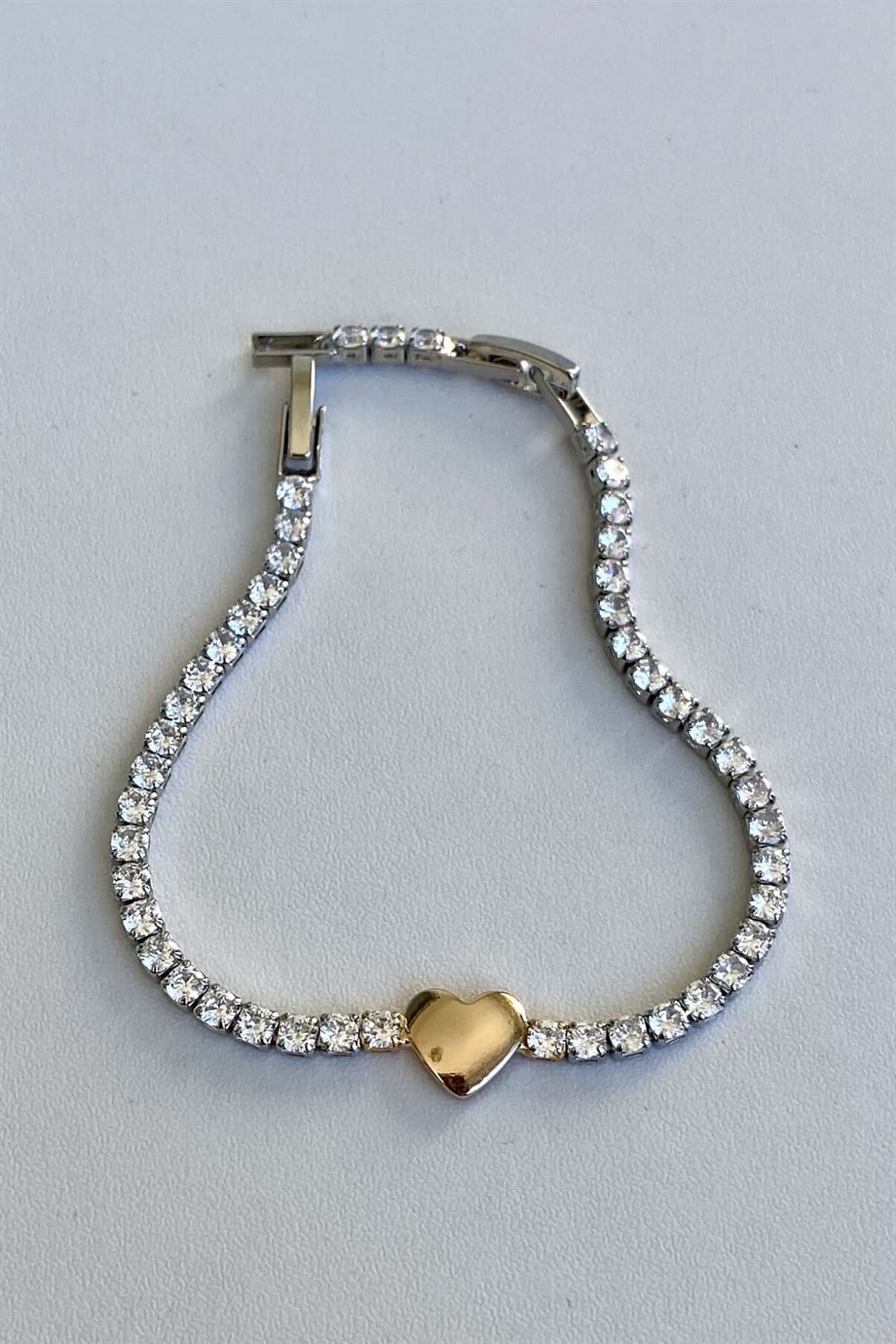 Heart 3 MM Suyolu Bileklik