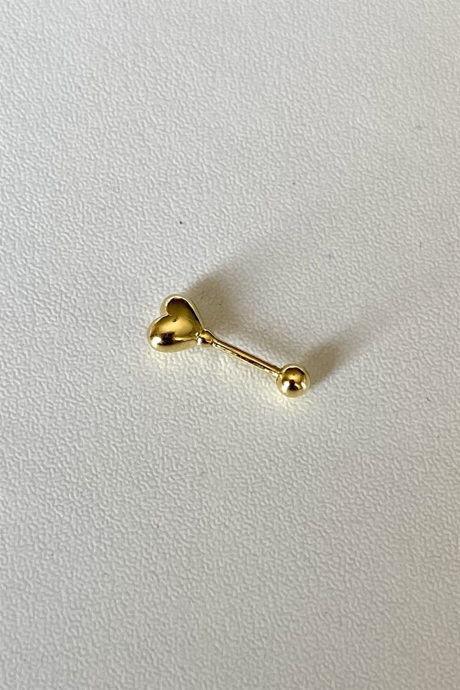 Heart Rook Piercing | 925 Ayar Gümüş