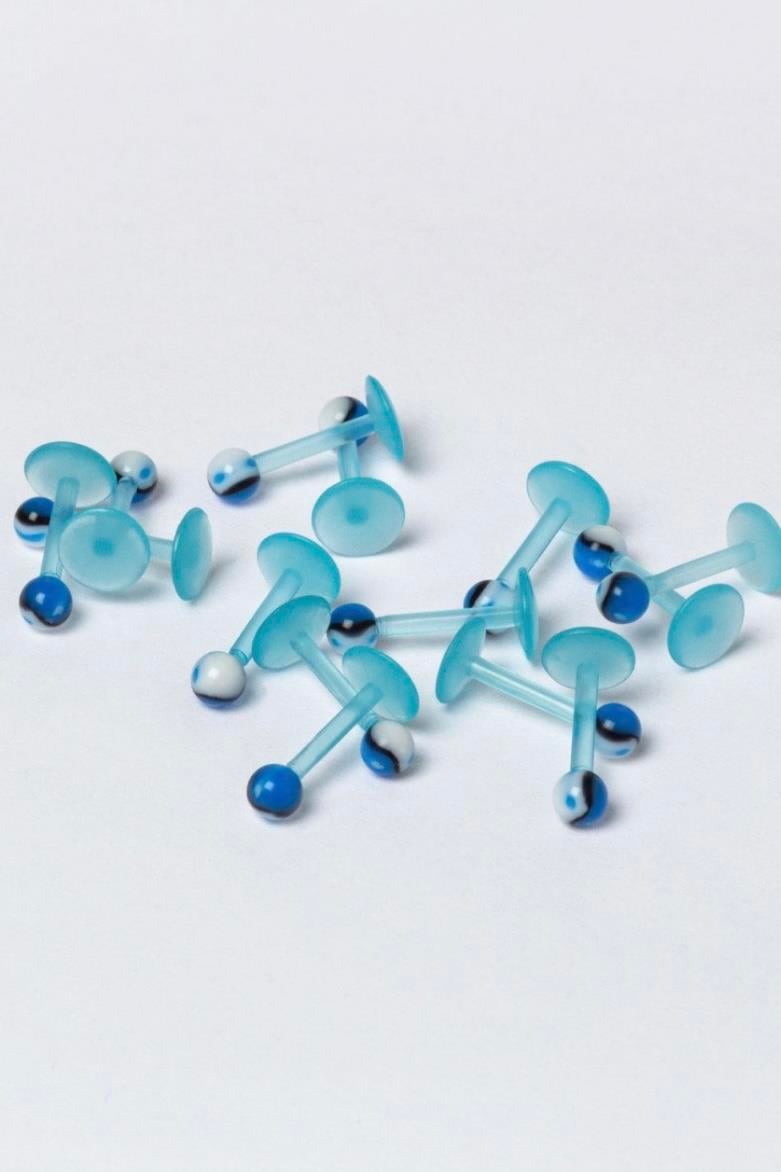 Mavi Bioplast Piercing 8 MM
