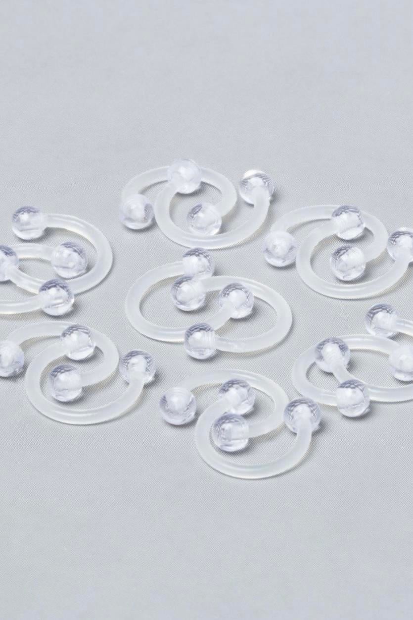 Piercing Septum Smiley Bioplast 6 MM