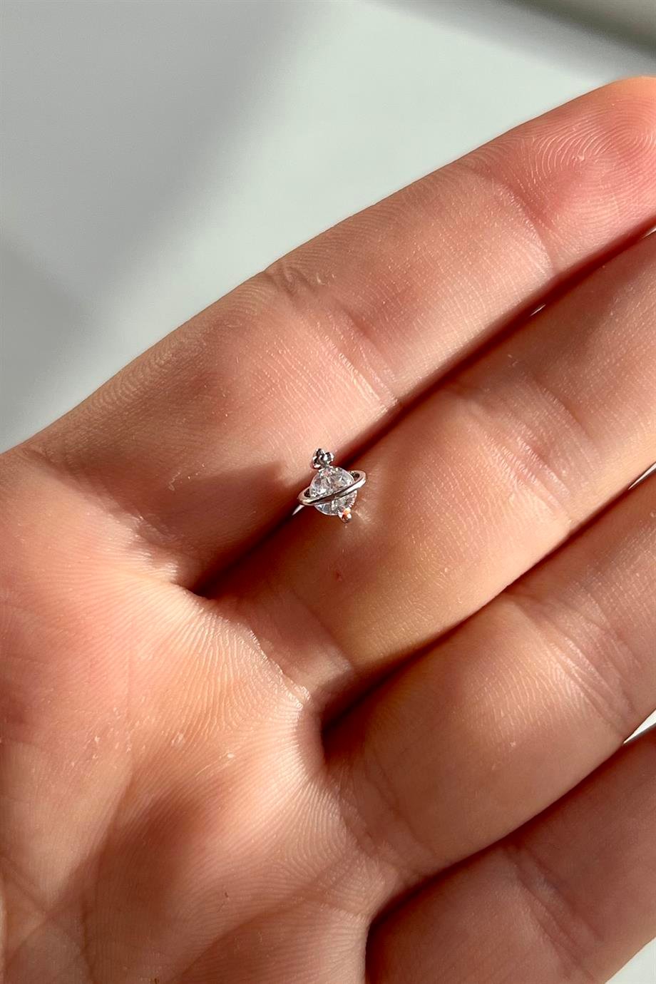Satürn Piercing | Cerrahi Çelik