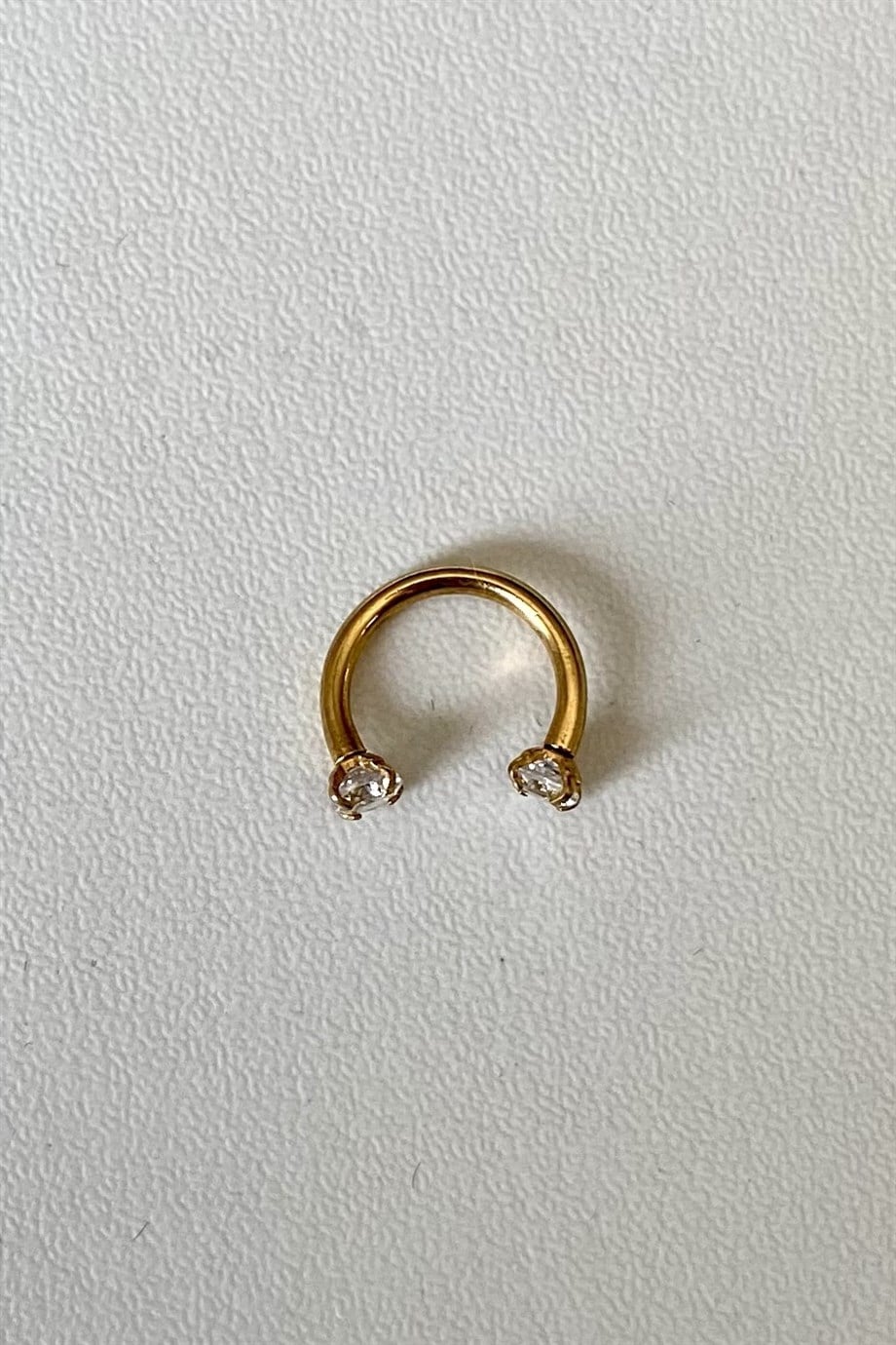 Taşlı Halka Piercing | Cerrahi Çelik