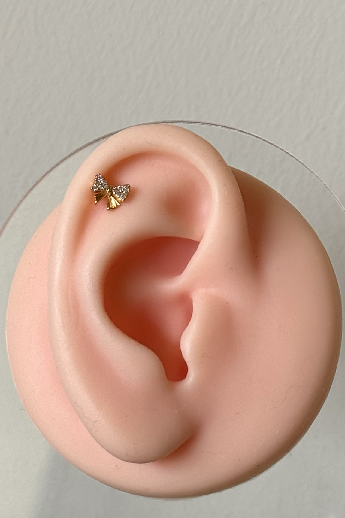 Taşlı Kurdele Piercing Cerrahi Çelik