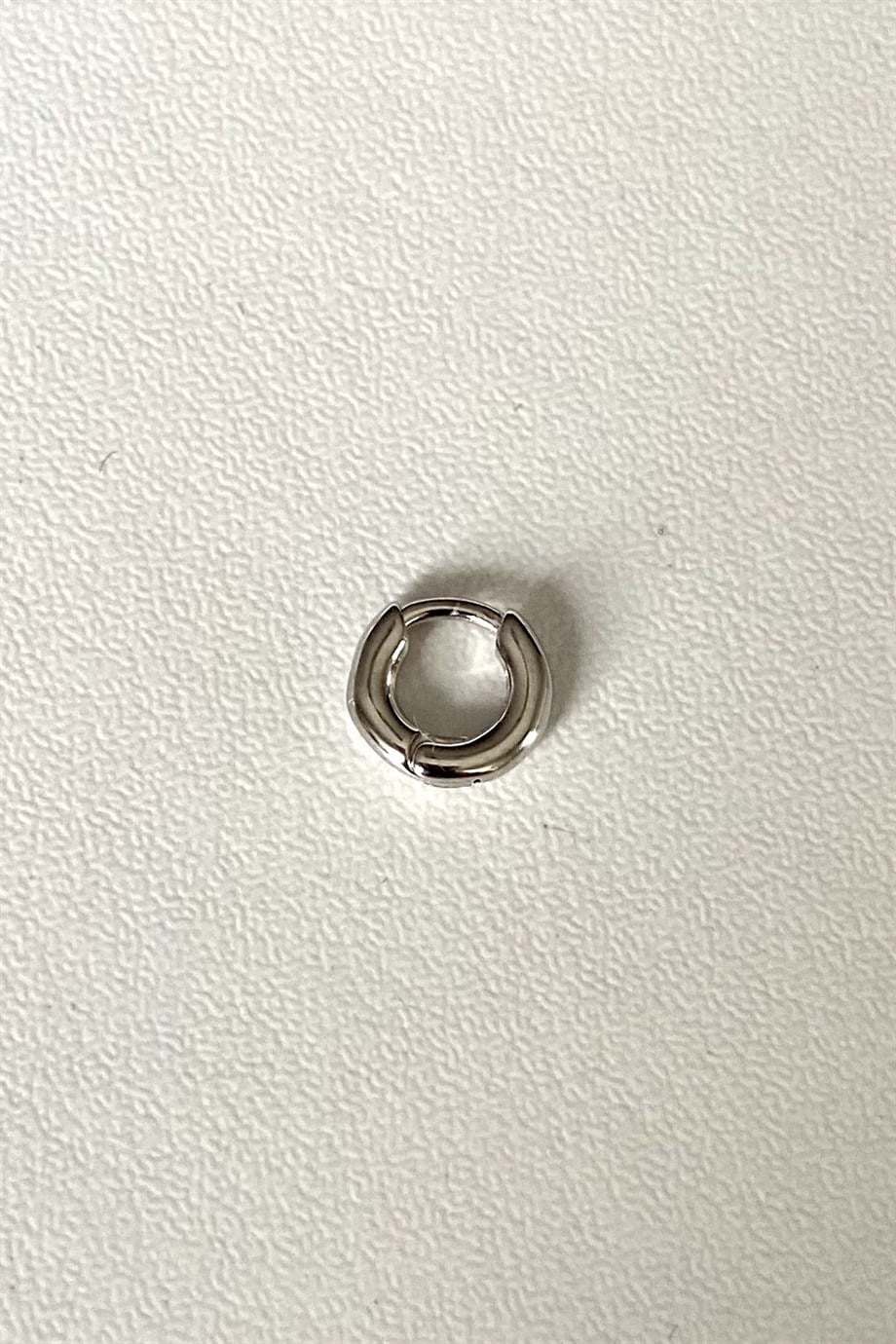Tekli Tragus Halka Piercing | 925 Ayar Gümüş