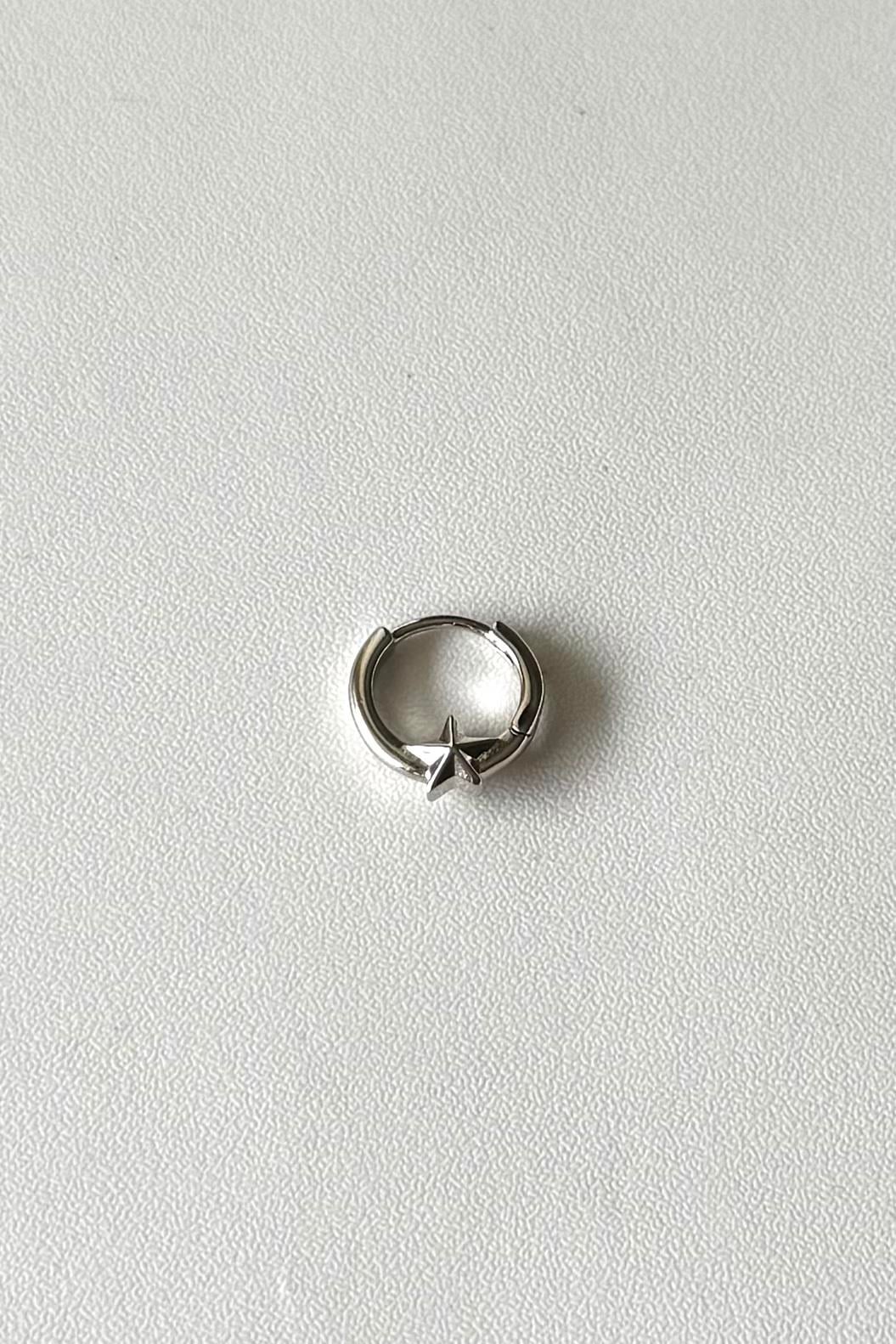 Yıldız Halka Piercing Cerrahi Çelik