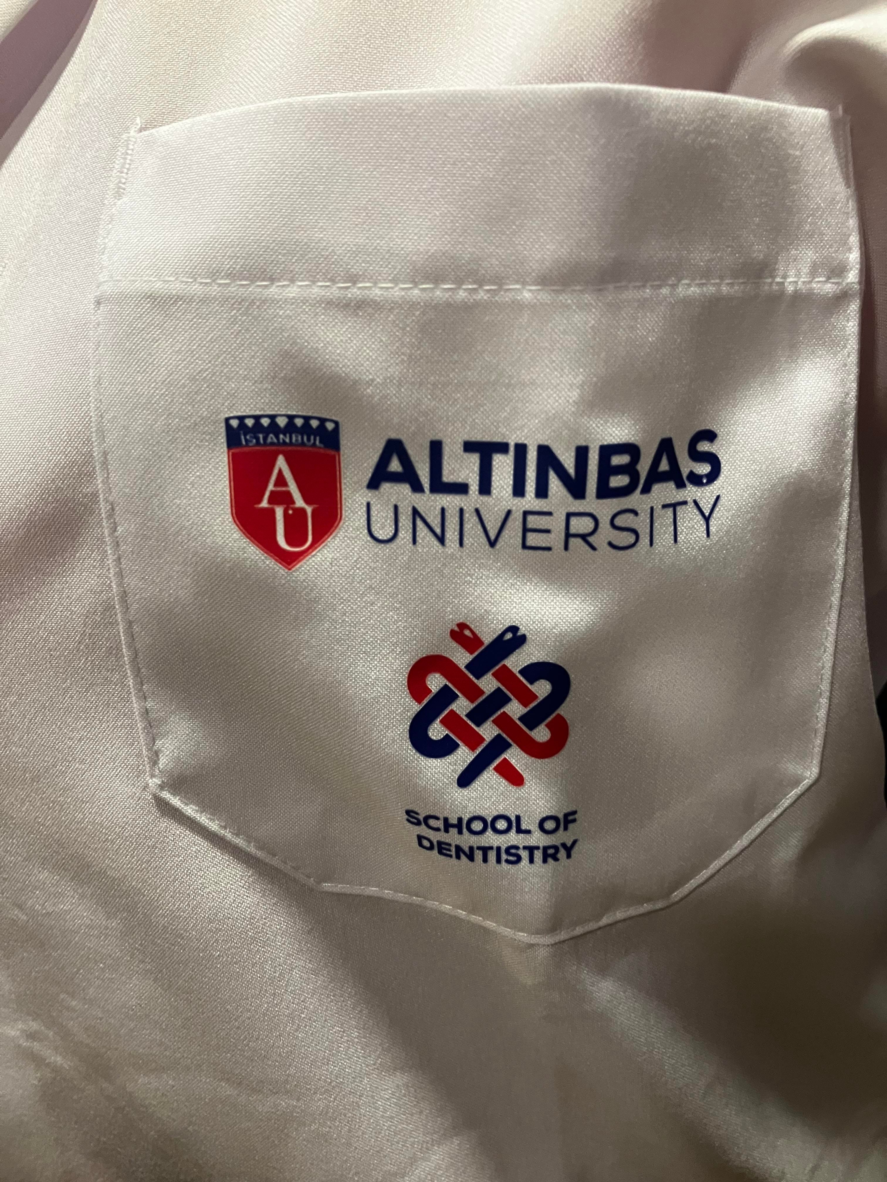 Altınbaş Üniversitesi - Erkek Beyaz ÖnlükErkek Beyaz Önlük