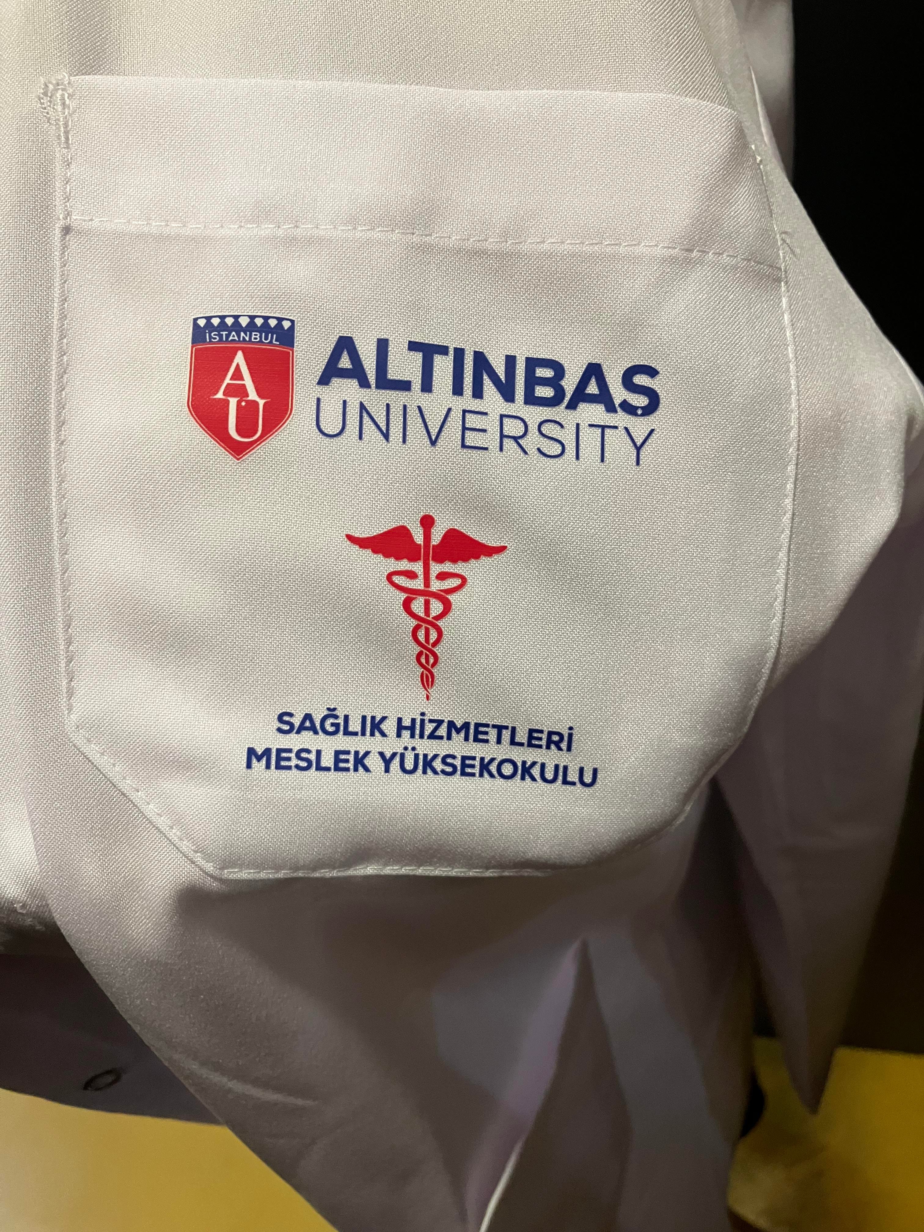 Kadın Beyaz Önlük