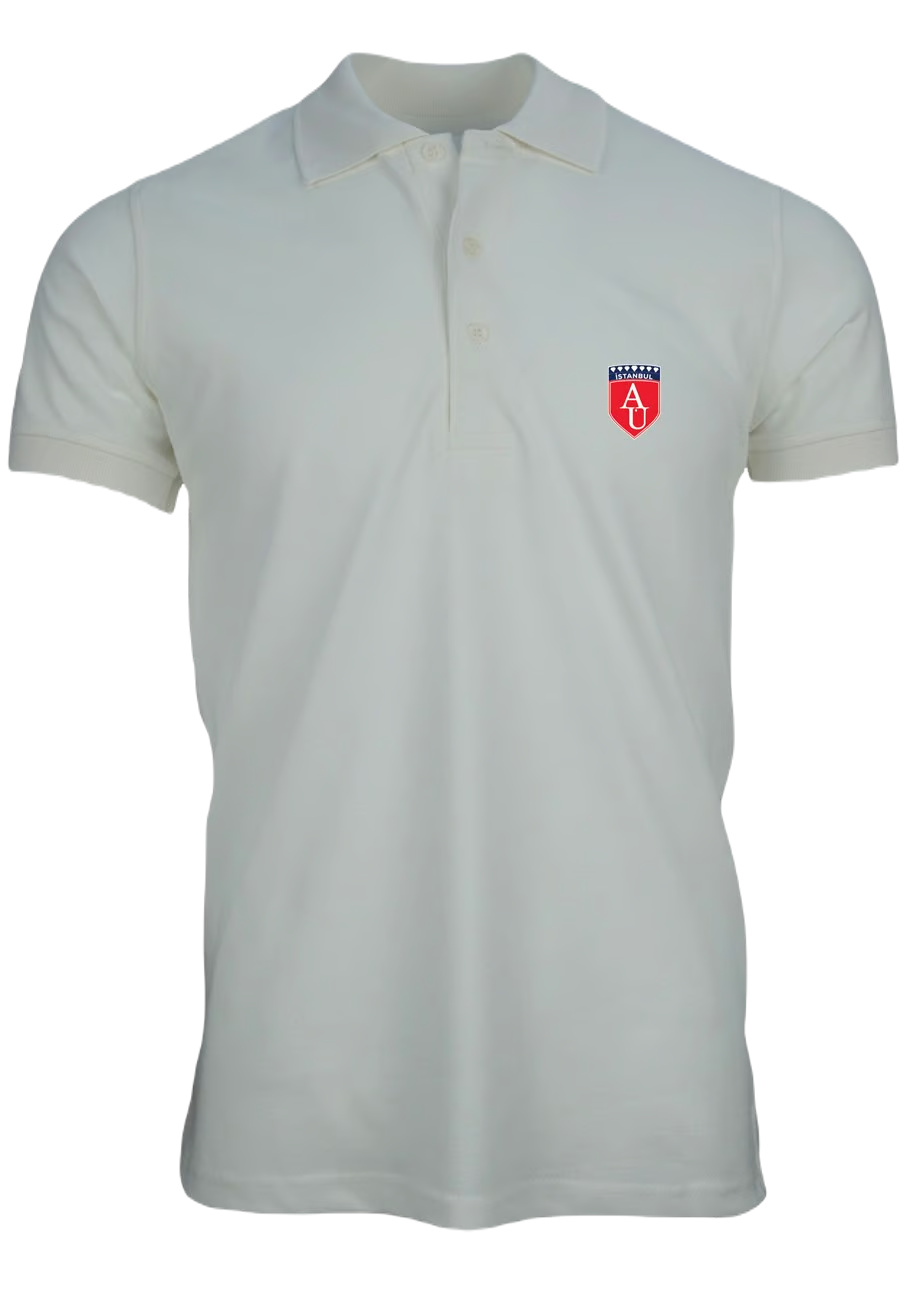 Klasik Logolu Polo Yaka T-Shirt Ekru / Classic Logo Polo Neck T-Shirt EcruKlasik Polo T-Shirt Ekru / Classic Polo T-Shirt Ecru