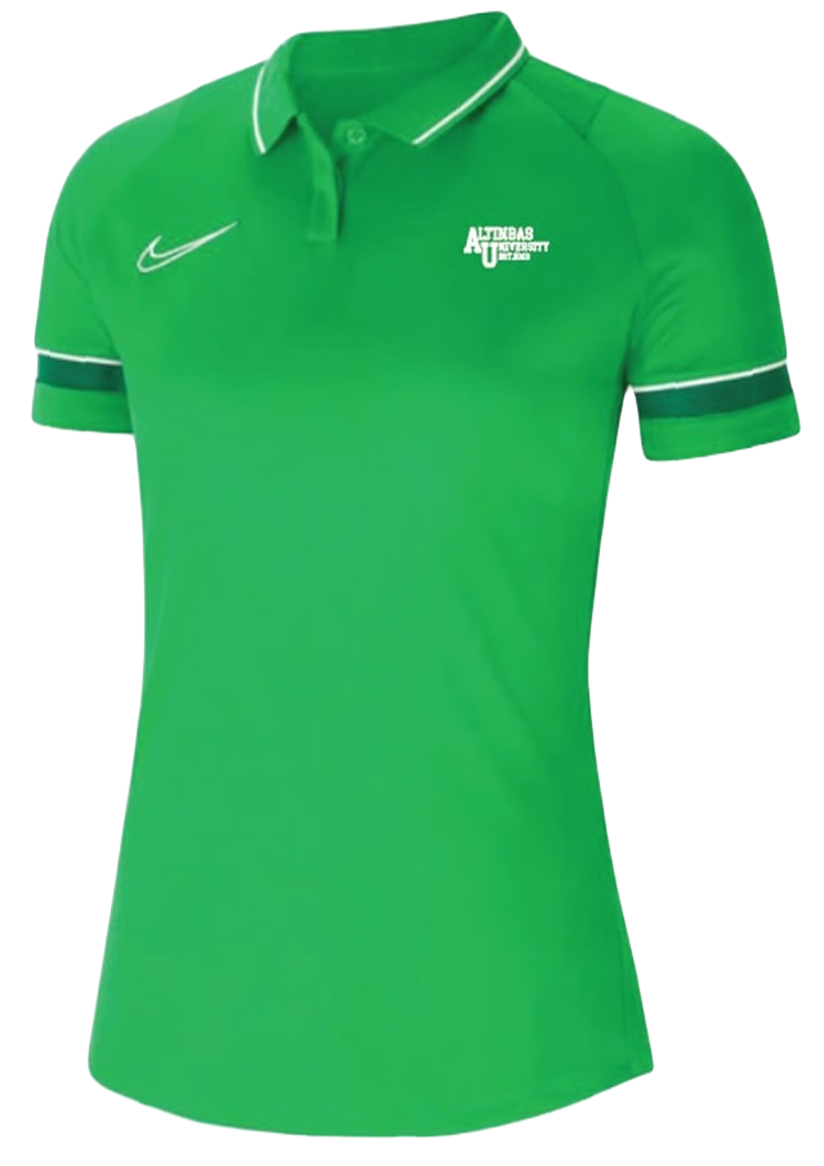 Nike Kadın Çizgili Yeşil Polo T-Shirt / Nike Women's Striped Green Polo T-ShirtNike Kadın Çizgili Yeşil Polo T-Shirt / Nike Women's Striped Green Polo T-Shirt