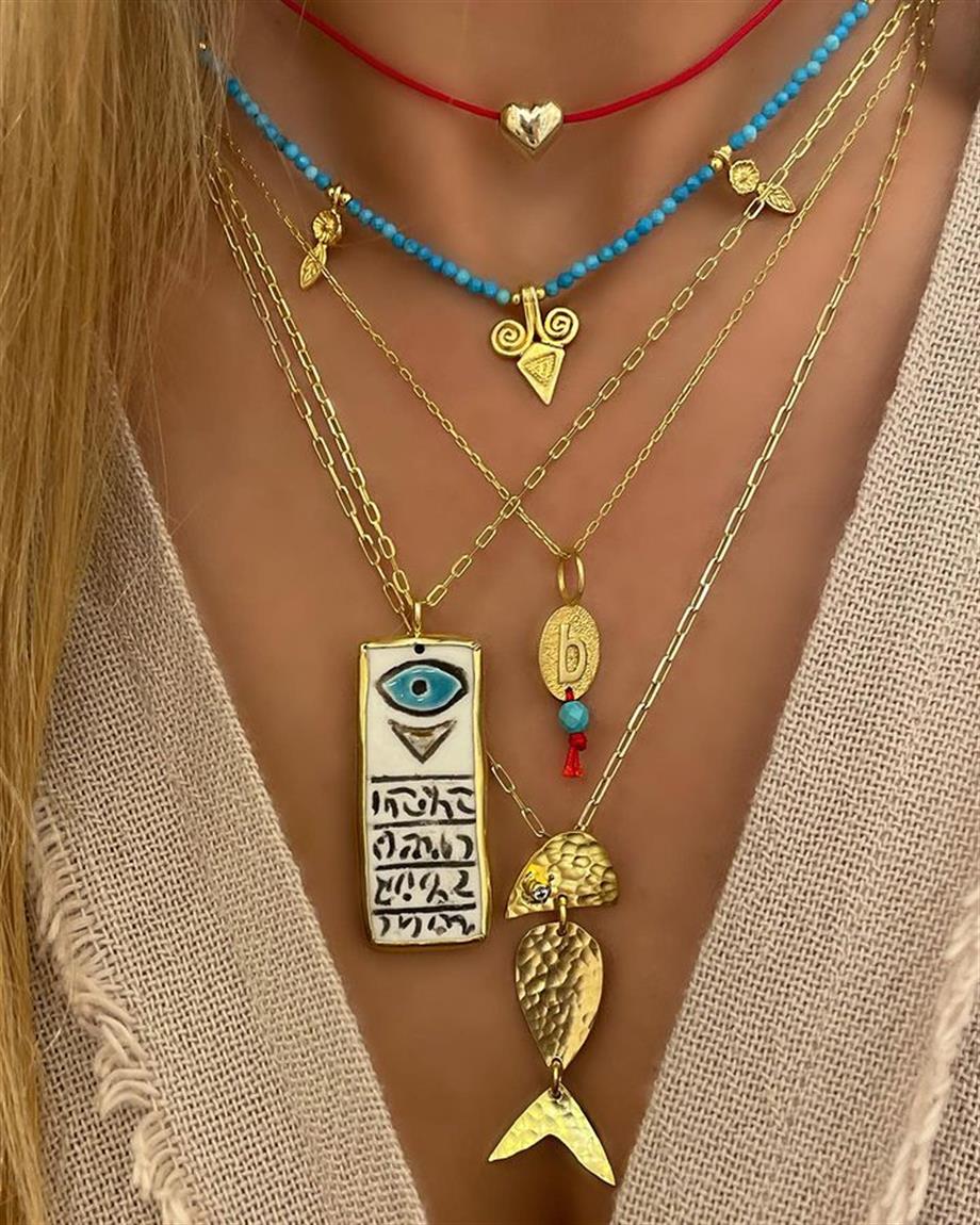 DÖVME GÜMÜŞ BALIK KOLYE