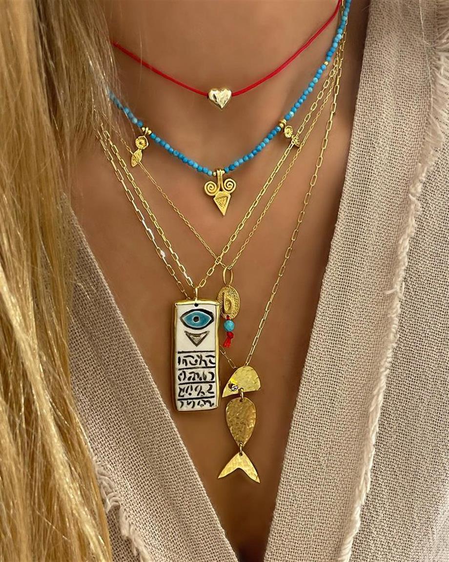 DÖVME GÜMÜŞ BALIK KOLYE