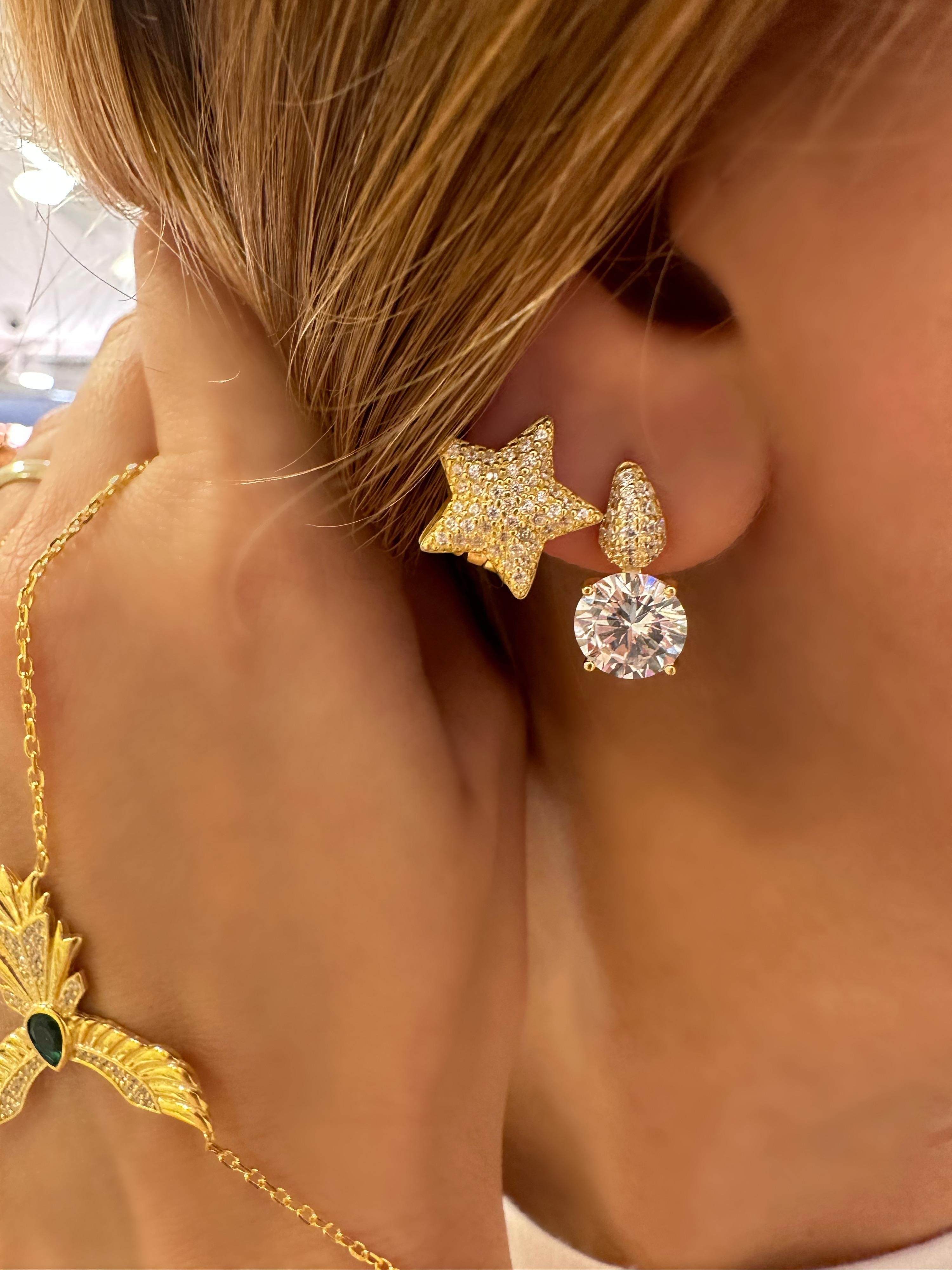 FANCY TEK TAŞ KÜPE