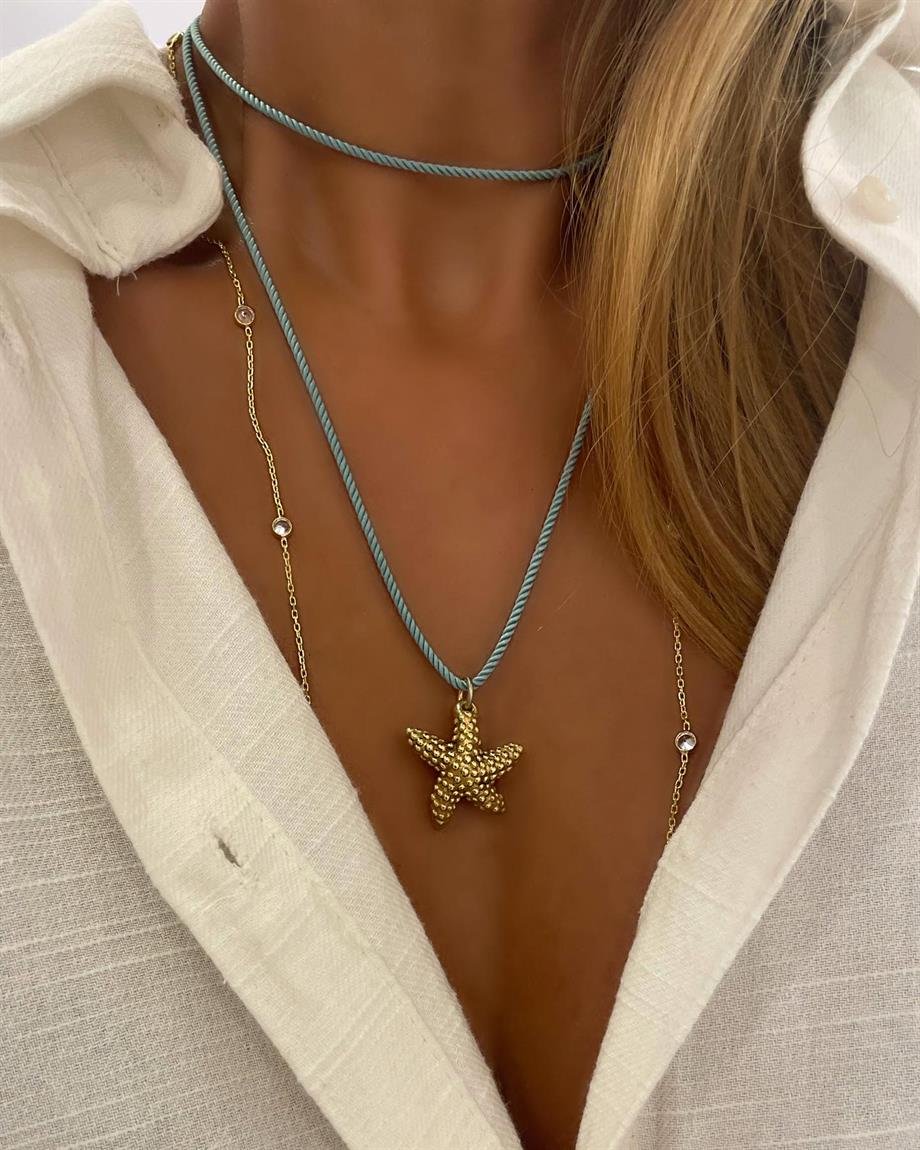 İPTE DENİZ YILDIZI KOLYE