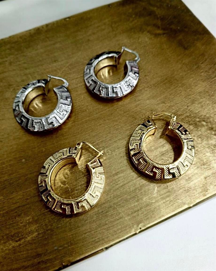 LABİRENT HALKA KÜPE