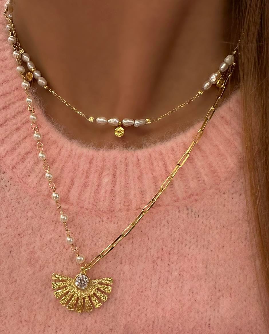 MOSY İNCE İNCİ KOLYE