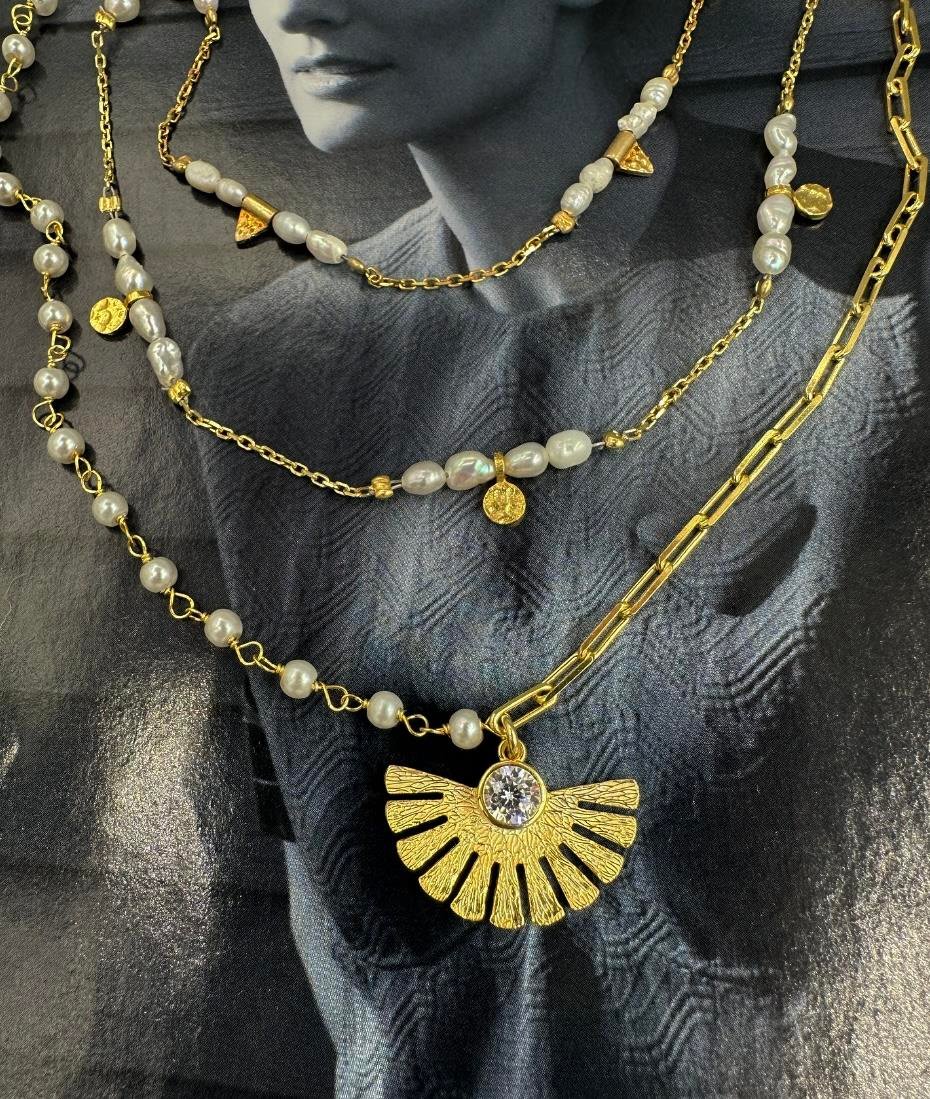 MOSY İNCE İNCİ KOLYE