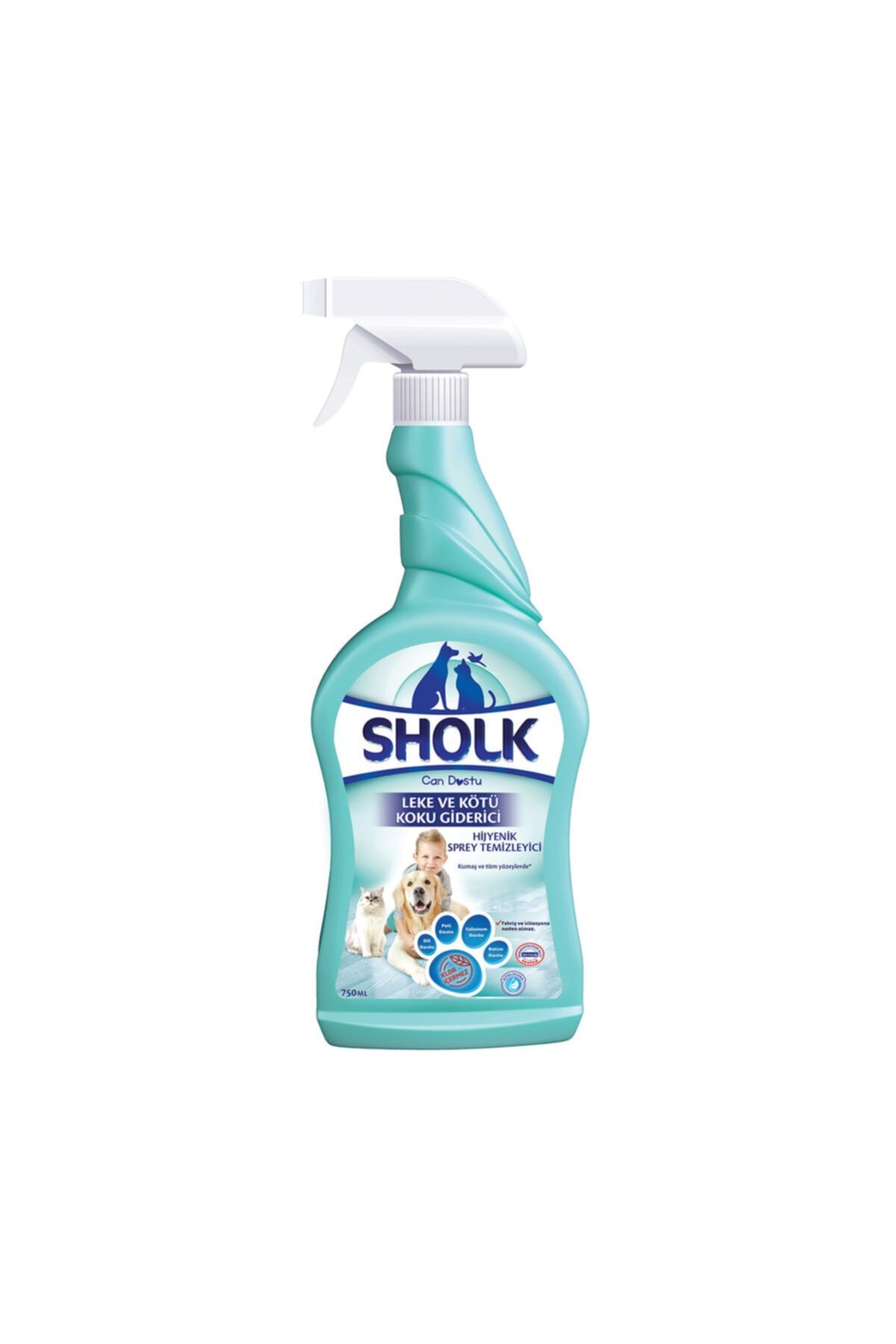 Evcil Hayvan Leke Ve Koku Giderici Hijyenik Sprey 750ml