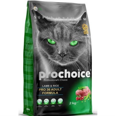 Prochoice Pro 36 Kuzu Etli Yetişkin Kedi Maması 2 KG