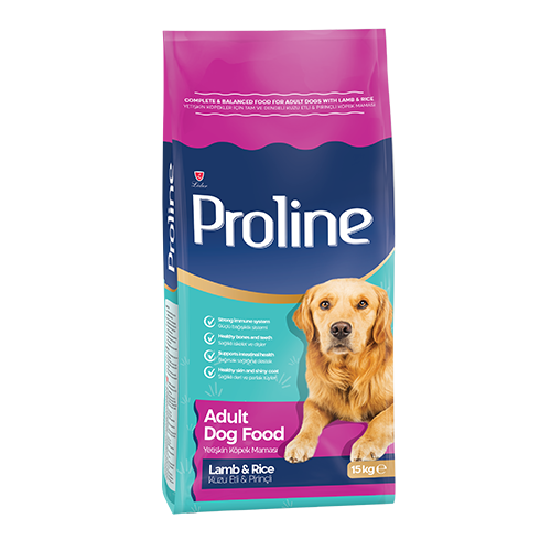 Proline Kuzu Etli ve Pirinçli Yetişkin Köpek Maması 15 KG