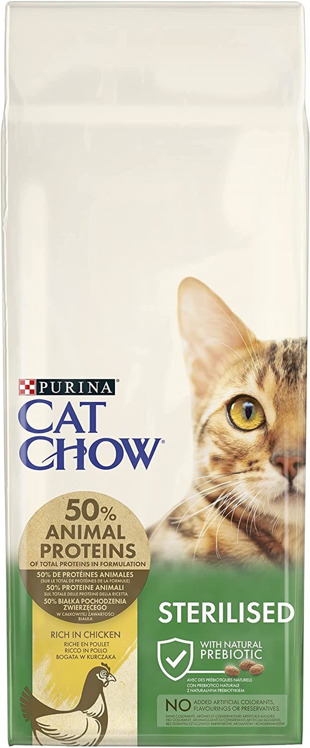 Purina Cat Chow Sterilised Kısırlaştırılmış Yetişkin Kedi Maması 15 KG