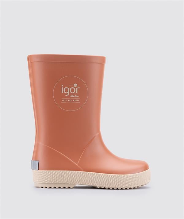 23K.IGR.W10292.IGR043İgor Kışlık Çocuk Splash Dk Teja-Beige Kar Botu