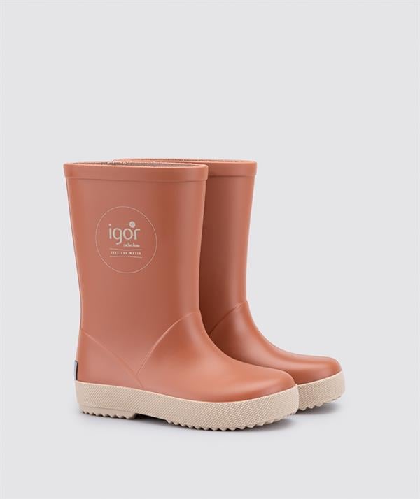 23K.IGR.W10292.IGR043İgor Kışlık Çocuk Splash Dk Teja-Beige Kar Botu