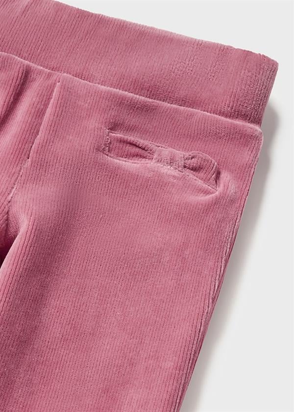 23K.MYR.00514.029Mayoral Kız Bebek Fiyonk Cepli Kadife Pantolon