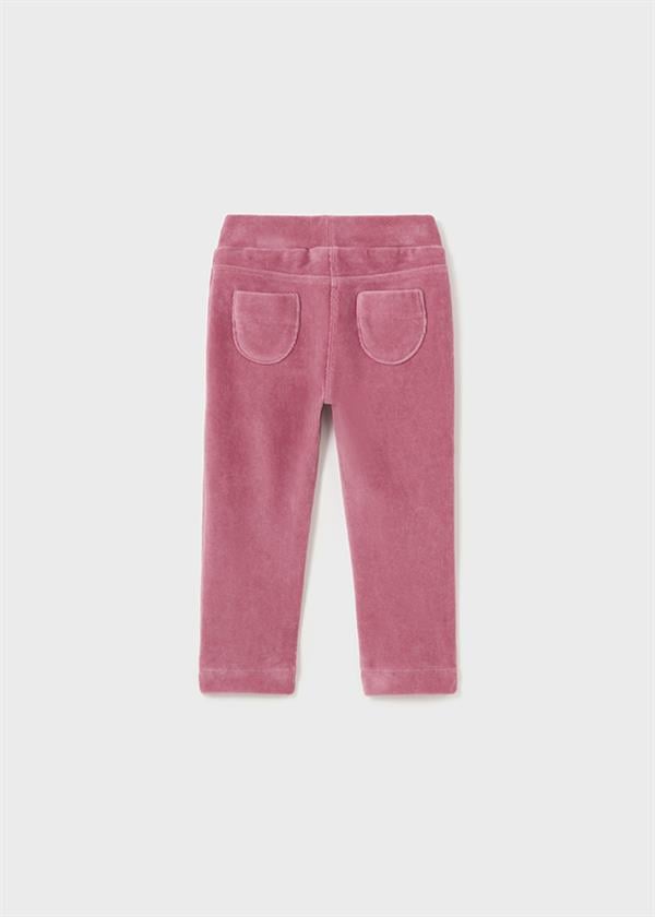 23K.MYR.00514.029Mayoral Kız Bebek Fiyonk Cepli Kadife Pantolon