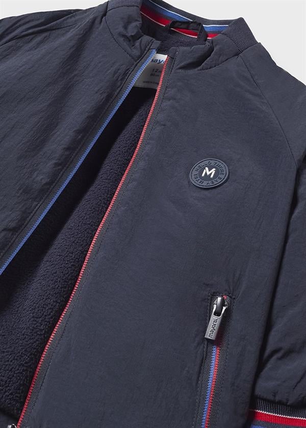 23K.MYR.02434.030Mayoral Erkek Bebek Fermuarlı Dik Yaka Ceket