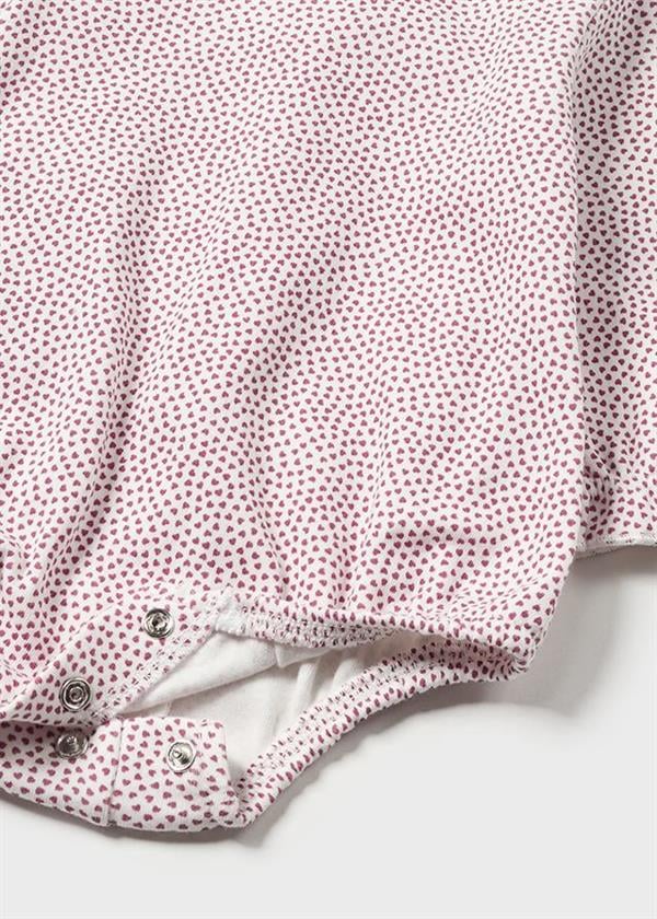 23K.MYR.02732.075Mayoral Yenidoğan Kız Fırfır Yakalı Çıtçıtlı Body